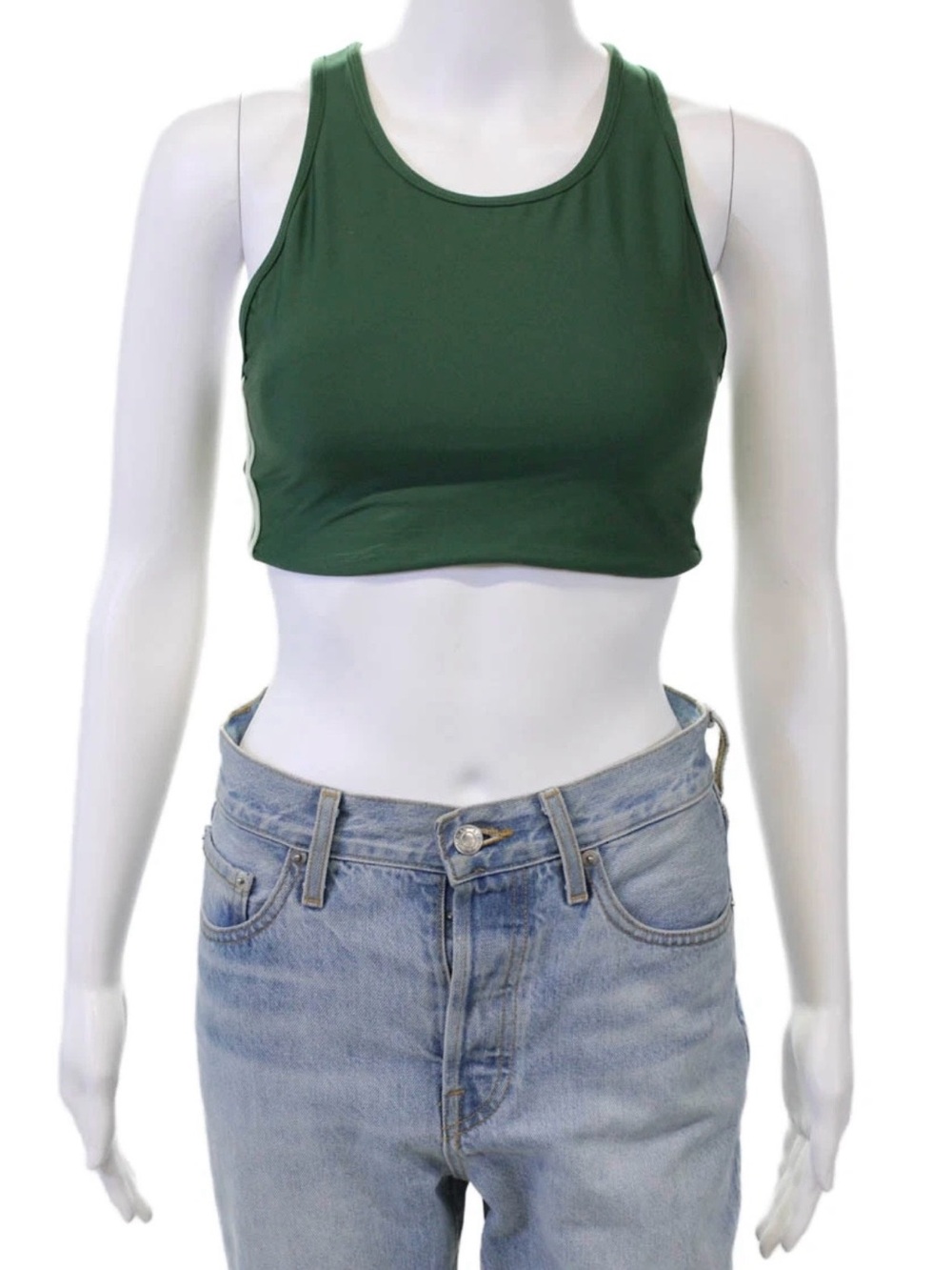 The Upside Oxford Nora Sports Bra in Fern Green Size 6 / Small - Picture 6 of 11